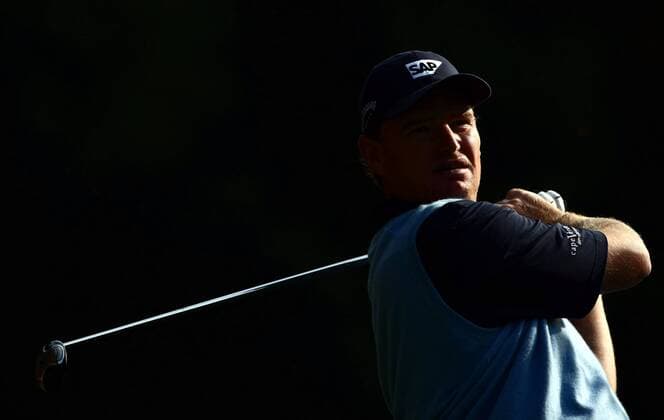 Ernie Els (Südafrika) -  Golf Herren HSBC World Matchplay Championships 2007, Match Play, Championship, European PGA Tour, Einzelbild Surrey Golf Herren HSBC World Matchplay Championships 2007, Match Play, Championship, European PGA Tour, Einzelbild Surrey