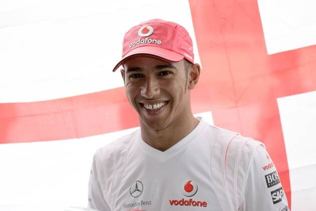 Lewis Hamilton (England McLaren Mercedes) gut gelaunt Motorsport Grand Prix Herren Großer Preis von Brasilien 2007, Formel 1 Weltmeisterschaft, F1, F, GP, WM Porträt Interlagos Sao Paulo Motorsport Grand Prix Herren Großer Preis von Brasilien 2007, Formel 1 Weltmeisterschaft, F1, F, GP, WM Porträt Interlagos Sao Paulo