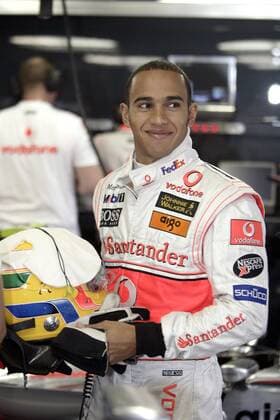 Lewis Hamilton (England McLaren Mercedes) Motorsport Grand Prix Herren Großer Preis von Brasilien 2007, Formel 1 Weltmeisterschaft, F1, F, GP, WM Einzelbild Interlagos Sao Paulo Motorsport Grand Prix Herren Großer Preis von Brasilien 2007, Formel 1 Weltmeisterschaft, F1, F, GP, WM Einzelbild Interlagos Sao Paulo