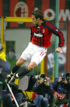 Alberto Gilardino (AC Mailand) - Torjubel - Fußball EC 1 Herren Champions League 2007 2008, AC Mailand, Milan, Vdig Einzelbild Mailand Freude, Begeisterung, Fußball EC 1 Herren Champions League 2007 2008, AC Mailand, Milan, Vdig Einzelbild Mailand Freude, Begeisterung,