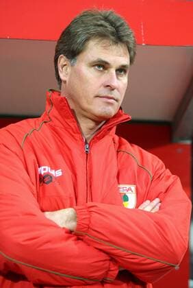 Trainer Ralf Loose (Augsburg) Fußball 2. BL Herren Saison 2007 2008, FC Augsburg Porträt Mainz Fußball 2. BL Herren Saison 2007 2008, FC Augsburg Porträt Mainz