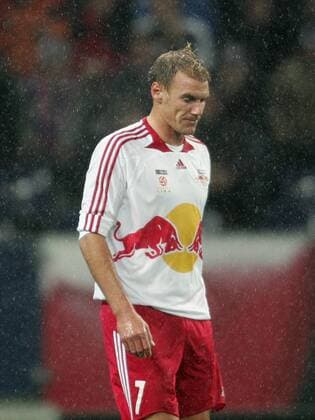 Alexander Zickler (Salzburg) enttäuscht -  Fußball Herren TMobileBundesliga 2007 2008, 1. Österreichische Liga, SV RedBull Salzburg, RB, Red Bull Einzelbild Salzburg Enttäuschung, Fußball Herren TMobileBundesliga 2007 2008, 1. Österreichische Liga, SV RedBull Salzburg, RB, Red Bull Einzelbild Salzburg Enttäuschung,