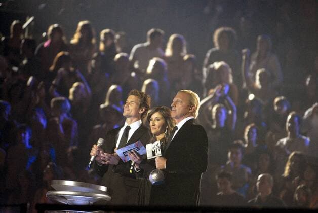 Boris Becker (re.) und Torwart Jens Lehmann (Arsenal FC London beide Deutschland) anlässlich der MTV Europe Music Awards 2007 Fußball Herren MTV European Music Awards 2007, EMA, Totale München Fußball Herren MTV European Music Awards 2007, EMA, Totale München