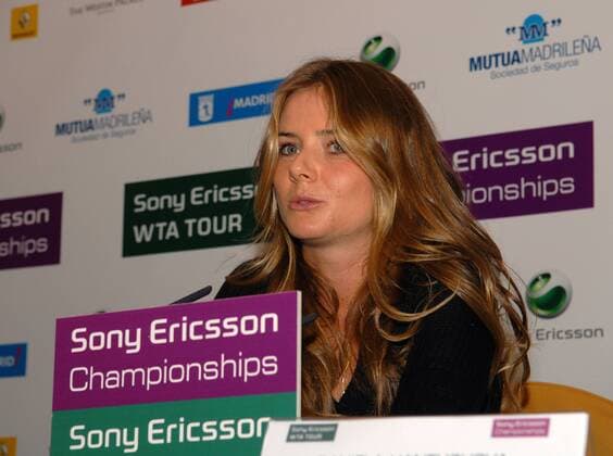 Daniela Hantuchova (Slowakei) - Pressekonferenz -  Tennis WM Damen Sony Ericsson Championships 2007, WTA Tour, Pressekonferenz, Pressetermin, Einzelbild Madrid Tennis WM Damen Sony Ericsson Championships 2007, WTA Tour, Pressekonferenz, Pressetermin, Einzelbild Madrid