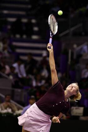 Maria Sharapova (Rußland) -  Tennis WM Damen Sony Ericsson Championships 2007, WTA Tour Einzelbild Madrid Dynamik, Tennis WM Damen Sony Ericsson Championships 2007, WTA Tour Einzelbild Madrid Dynamik,