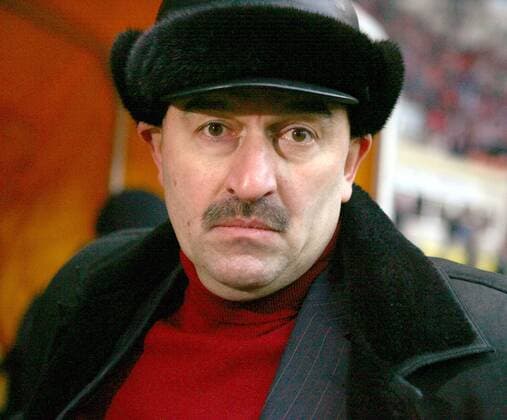 Trainer Stanislav Cherchessov (Spartak Moskau) -  Fußball Herren Premier Liga 2007, 1. Russische Liga, FK Spartak Moskau Porträt Moskau Fußball Herren Premier Liga 2007, 1. Russische Liga, FK Spartak Moskau Porträt Moskau