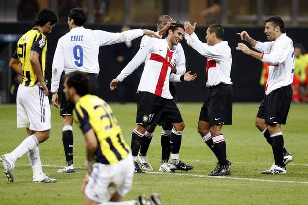 Antonio Luis Garces Jimenez (Inter Mailand, 3.v.re.) - Torjubel mit den Mitspielern -  Fußball EC 1 Herren Champions League 2007 2008, FC Internazionale Mailand - Fenerbahce SK Istanbul 3:0 Gruppe Mailand Freude, Begeisterung, Fußball EC 1 Herren Champions League 2007 2008, FC Internazionale Mailand - Fenerbahce SK Istanbul 3:0 Gruppe Mailand Freude, Begeisterung,