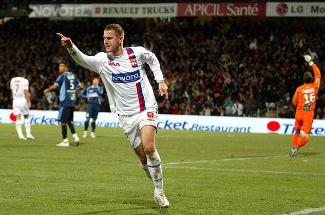 Francois Clerc (Lyon) - Torjubel - (pan23439) Fußball Herren Ligue 1 2007 2008, 1. Französische Liga, Olympique Lyonnais - RC Strasbourg 5:0, Racing Club de, OL Gruppe Lyon Freude, Fußball Herren Ligue 1 2007 2008, 1. Französische Liga, Olympique Lyonnais - RC Strasbourg 5:0, Racing Club de, OL Gruppe Lyon Freude,