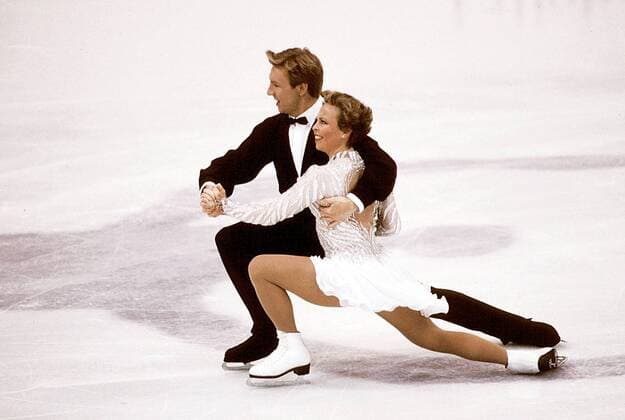 Jayne Torvill und Christopher Dean (beide Großbritannien) Eistanz OS Winter Olympische Spiele Lillehammer 1994, Winterspiele Gruppe Lillehammer Eistanz OS Winter Olympische Spiele Lillehammer 1994, Winterspiele Gruppe Lillehammer