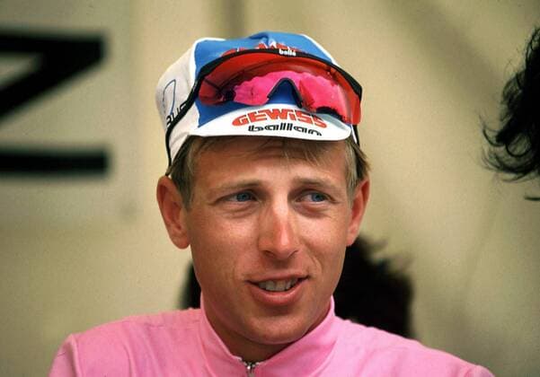 Evgeni Berzin (Rußland Team Gewiss) Herren Straßenradsport 1994, Straße, Rad, Porträt Aufnahmedatum geschätzt Herren Straßenradsport 1994, Straße, Rad, Porträt Aufnahmedatum geschätzt