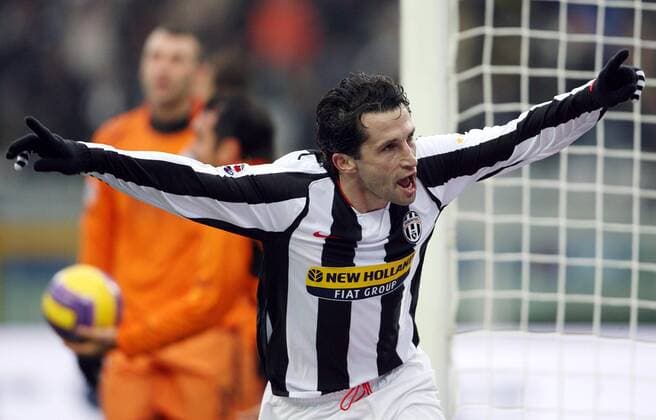 Hasan Salihamidzic (Juventus Turin) - Torjubel -  Fußball Herren Serie A 2007 2008, 1. Italienische Liga, Juventus Turin, , Juve Einzelbild Turin Freude, Begeisterung Fußball Herren Serie A 2007 2008, 1. Italienische Liga, Juventus Turin, , Juve Einzelbild Turin Freude, Begeisterung