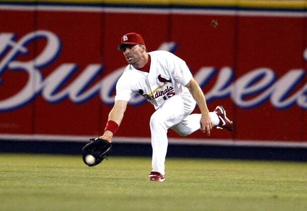 Jim Edmonds (St. Louis Cardinals) -  (SLP2003062604) Baseball Herren MLB 2003, Major League Einzelbild Baseball Herren MLB 2003, Major League Einzelbild