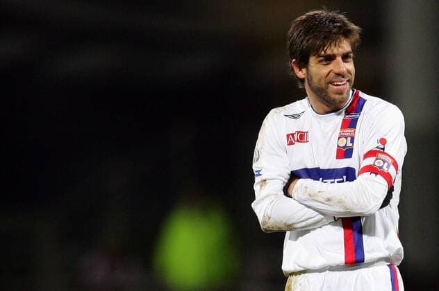 Juninho Pernambucano (Lyon) - Schlußjubel -  (pan23961) Fußball Herren Ligue 1 2007 2008, 1. Französische Liga, Olympique Lyonnais, OL Einzelbild Lyon Freude, Fußball Herren Ligue 1 2007 2008, 1. Französische Liga, Olympique Lyonnais, OL Einzelbild Lyon Freude,