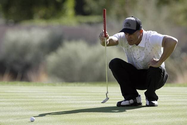 Kelly Slater (USA) - (Icon36961701) Golf Herren Bob Hope Chrysler Classic 2008, PGA Tour Einzelbild Palm Springs Golf Herren Bob Hope Chrysler Classic 2008, PGA Tour Einzelbild Palm Springs EDITORIAL USE ONLY