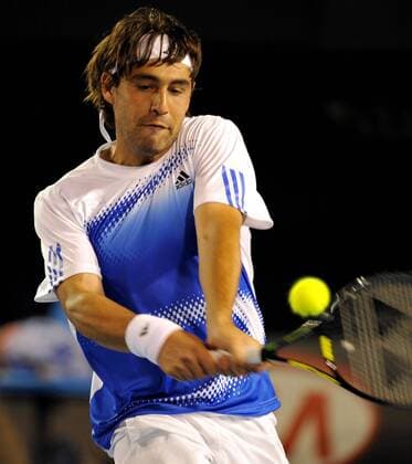 Marcos Baghdatis (Zypern) -  Tennis Herren Australian Open 2008, Grand Slam, ATP Tour Einzelbild Melbourne Tennis Herren Australian Open 2008, Grand Slam, ATP Tour Einzelbild Melbourne