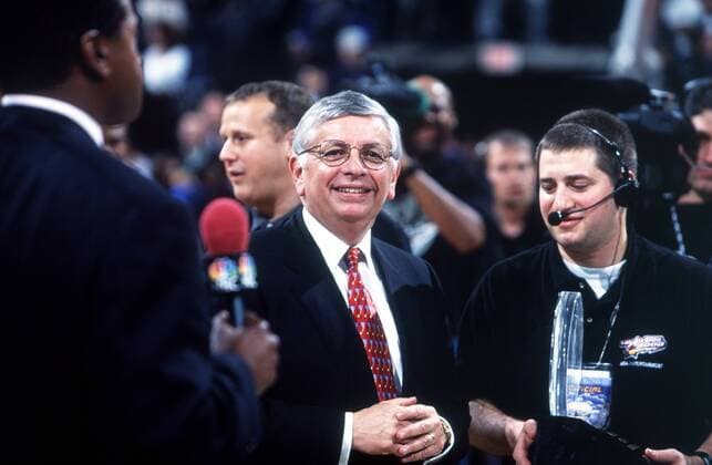 NBA Commissioner David Stern (USA) (icon6001878) Basketball Herren NBA 1999 2000 Einzelbild Basketball Herren NBA 1999 2000 Einzelbild EDITORIAL USE ONLY