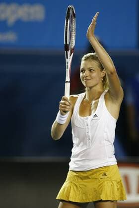 Maria Kirilenko (Russland) Tennis Damen Australian Open 2008, Grand Slam, WTA Tour Einzelbild Melbourne Tennis Damen Australian Open 2008, Grand Slam, WTA Tour Einzelbild Melbourne