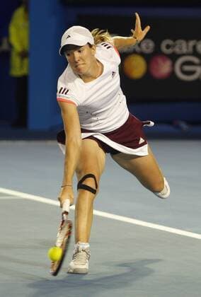 Justine Henin (Belgien) -  Tennis Damen Australian Open 2008, Grand Slam, WTA Tour Einzelbild Melbourne Dynamik, Tennis Damen Australian Open 2008, Grand Slam, WTA Tour Einzelbild Melbourne Dynamik,
