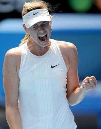 Maria Sharapova (Rußland) gewinnt die Australian Open 2008 -  Tennis Damen Australian Open 2008, Grand Slam, WTA Tour, Scharapowa, Scharapova, Sharapowa Einzelbild Melbourne Freude, Begeisterung, Tennis Damen Australian Open 2008, Grand Slam, WTA Tour, Scharapowa, Scharapova, Sharapowa Einzelbild Melbourne Freude, Begeisterung,