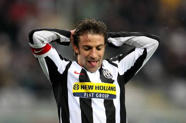 Alessandro Del Piero (Juventus Turin) enttäuscht -  Fußball Herren Serie A 2007 2008, 1. Italienische Liga, Juventus Turin, Juve Einzelbild Turin Fußball Herren Serie A 2007 2008, 1. Italienische Liga, Juventus Turin, Juve Einzelbild Turin