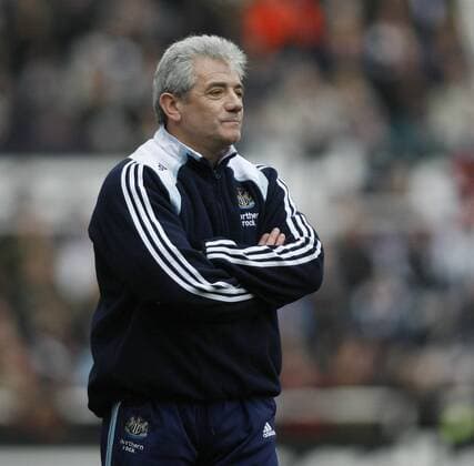 Trainer Kevin Keegan (Newcastle) skeptisch -  Fußball Herren English Premier League 2007 2008, 1. Englische Liga, Newcastle United Einzelbild Newcastle Skepsis, Fußball Herren English Premier League 2007 2008, 1. Englische Liga, Newcastle United Einzelbild Newcastle Skepsis,