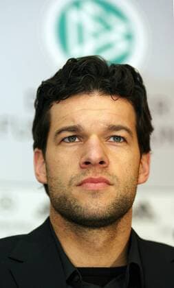 Michael Ballack (Deutschland) - Pressekonferenz Fußball Herren Nationalteam 2008, Pressetermin Porträt Wien Fußball Herren Nationalteam 2008, Pressetermin Porträt Wien