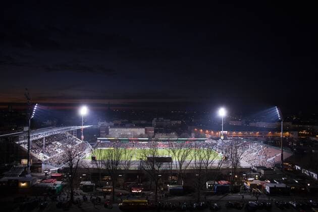 Fußball, Stadiongeschichte FC St. Pauli Stadion am Millerntor - Heimspielstätte des FC St. Pauli Fußball 2. BL Herren Saison 2007 2008, FC St. Pauli Totale Millerntorstadion, Stadion am Millerntor Hamburg Fußball 2. BL Herren Saison 2007 2008, FC St. Pauli Totale Millerntorstadion, Stadion am Millerntor Hamburg