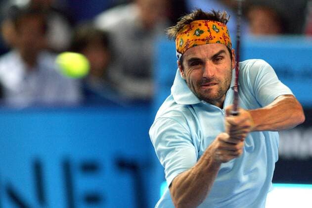 Arnaud Clement (Frankreich) -  (pan24481) Tennis Herren Open 13 de Marseille 2008, ATP Tour Einzelbild Marseille Tennis Herren Open 13 de Marseille 2008, ATP Tour Einzelbild Marseille