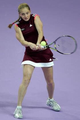Anna Chakvetadze (Russland) -  Tennis Damen Proximus Diamond Games 2008, WTA Tour Einzelbild Antwerpen Tennis Damen Proximus Diamond Games 2008, WTA Tour Einzelbild Antwerpen
