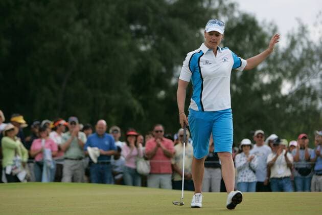 Annika Sörenstam (Schweden) -  (2008021715310810) Golf Damen SBS Open 2008, LPGA Tour Einzelbild Kahuku Hawaii Golf Damen SBS Open 2008, LPGA Tour Einzelbild Kahuku Hawaii