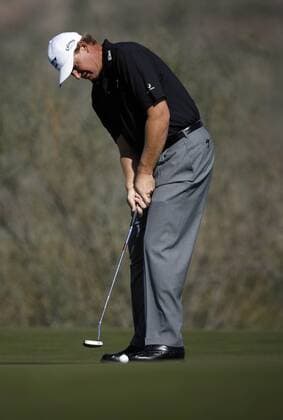 Ernie Els (Südafrika) - Put - (Icon3176052) Golf Herren WGC Accenture Match Play Championship 2008, PGA Tour, Training Einzelbild Marana Golf Herren WGC Accenture Match Play Championship 2008, PGA Tour, Training Einzelbild Marana EDITORIAL USE ONLY