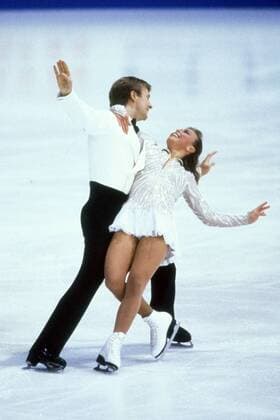 Christopher Dean und Jayne Torvill (beide Großbritannien) Eistanz EM EM 1994 Gruppe Aufnahmedatum geschätzt Kopenhagen Eistanz EM EM 1994 Gruppe Aufnahmedatum geschätzt Kopenhagen
