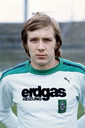 Henning Jensen (Borussia Mönchengladbach) Fußball 1. BL Herren Saison 1975 1976, Gladbach Porträt Aufnahmedatum geschätzt Fußball 1. BL Herren Saison 1975 1976, Gladbach Porträt Aufnahmedatum geschätzt