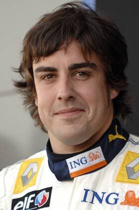 Fernando Alonso (Spanien Renault) Motorsport Grand Prix Herren Großer Preis von Australien 2008, Formel 1 Weltmeisterschaft, F1, F, GP, WM Porträt Albert Park Melbourne Freude, Motorsport Grand Prix Herren Großer Preis von Australien 2008, Formel 1 Weltmeisterschaft, F1, F, GP, WM Porträt Albert Park Melbourne Freude,