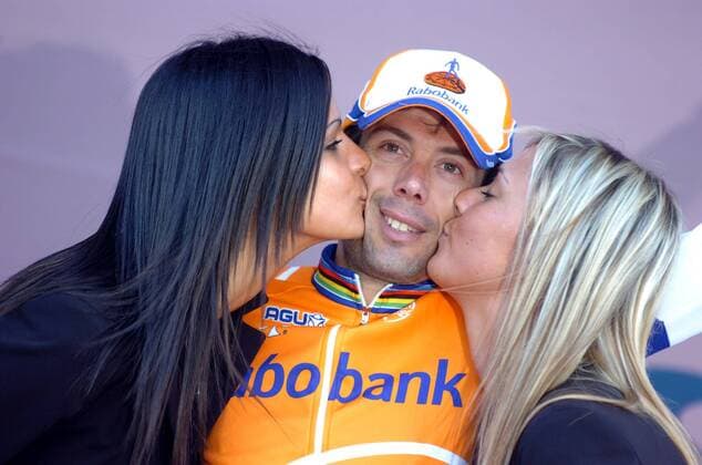 Oscar Freire (Spanien Rabobank) - Etappensieger 7. Etappe Tirreno Adriatico 2008 -  Radsport Herren Tirreno Adriatico 2008, Straßenradsport, Straße, Rad Gruppe 6. Etappe: Civitanova Marche - Castelfidaro Radsport Herren Tirreno Adriatico 2008, Straßenradsport, Straße, Rad Gruppe 6. Etappe: Civitanova Marche - Castelfidaro