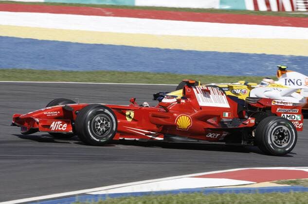 Kimi Räikkönen (Finnland Ferrari) in seinem Boliden Motorsport Grand Prix Herren Großer Preis von Malaysia 2008, Formel 1 Weltmeisterschaft, F1, F, GP, WM Einzelbild Kuala Lumpur Sepang Motorsport Grand Prix Herren Großer Preis von Malaysia 2008, Formel 1 Weltmeisterschaft, F1, F, GP, WM Einzelbild Kuala Lumpur Sepang