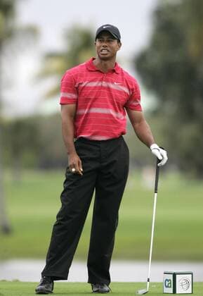 Tiger Woods (USA) -  (MIA20080323735) Golf Herren WGC CA Championship 2008, PGA Tour Einzelbild Doral Golf Herren WGC CA Championship 2008, PGA Tour Einzelbild Doral