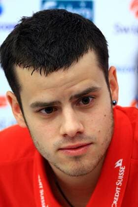 Tranquillo Barnetta (Schweiz) Fußball Herren Nationalmannschaft 2008, Pressekonferenz, Pressetermin Porträt Basel Fußball Herren Nationalmannschaft 2008, Pressekonferenz, Pressetermin Porträt Basel 