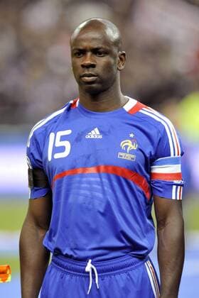 Lilian Thuram (Frankreich) -  (pan25058) Fußball Länderspiel Herren Freundschaftsspiel 2008, Test, Testspiel, Nationalmannschaft, Nationaltrikot Porträt Paris Fußball Länderspiel Herren Freundschaftsspiel 2008, Test, Testspiel, Nationalmannschaft, Nationaltrikot Porträt Paris