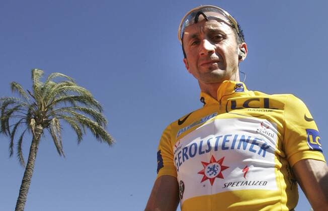 Davide Rebellin (Italien Gerolsteiner) Radsport Herren Paris Nizza 2008, Straßenradsport, Straße, Rad Einzelbild 7. Etappe: Nizza Radsport Herren Paris Nizza 2008, Straßenradsport, Straße, Rad Einzelbild 7. Etappe: Nizza