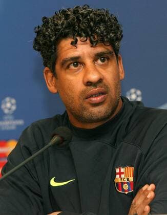 Trainer Frank Rijkaard (FC Barcelona) - Pressekonferenz Fußball EC 1 Herren Champions League 2007 2008, Barca, Pressetermin, Porträt Gelsenkirchen Fußball EC 1 Herren Champions League 2007 2008, Barca, Pressetermin, Porträt Gelsenkirchen