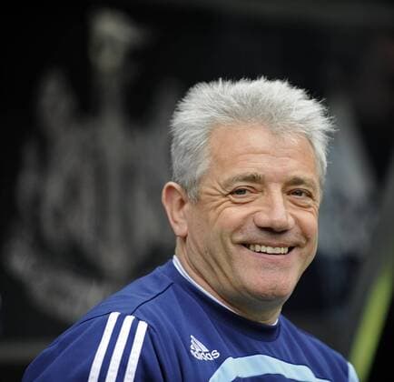 Trainer Kevin Keegan (Newcastle) - EDITORIAL USE ONLY. No use with unauthorised audio, video, data, fixture lists, club league logos or live services. Online in-match use limited to 120 images, no video emulation. No use in betting, games or single club league player publications. Fußball Herren English Premier League 2007 2008, 1. Englische Liga, Newcastle United Porträt Newcastle Freude, Fußball Herren English Premier League 2007 2008, 1. Englische Liga, Newcastle United Porträt Newcastle Freude,