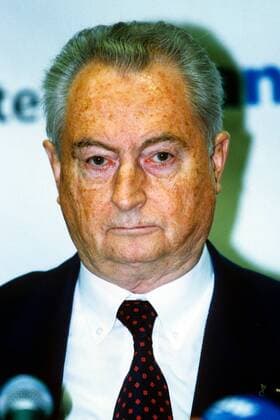 IHF Präsident Erwin Lanc (Österreich) Handball Herren 1997 Porträt Handball Herren 1997 Porträt