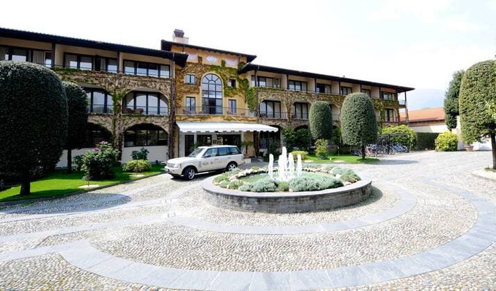 Hotel Il Giardino in Ascona - Unterkunft der deutschen Nationalmannschaft während der EM 2008 -  Fußball EM Herren EM 2008, Euro, Vorschau Totale Ascona Fußball EM Herren EM 2008, Euro, Vorschau Totale Ascona