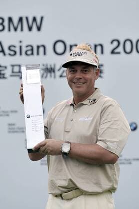 Darren Clarke (Nordirland) gewinnt die BMW Asian Open 2008 -  (IMC2008042711782) Golf Herren BMW Asian Open 2008, European PGA Tour Einzelbild Shanghai Golf Herren BMW Asian Open 2008, European PGA Tour Einzelbild Shanghai