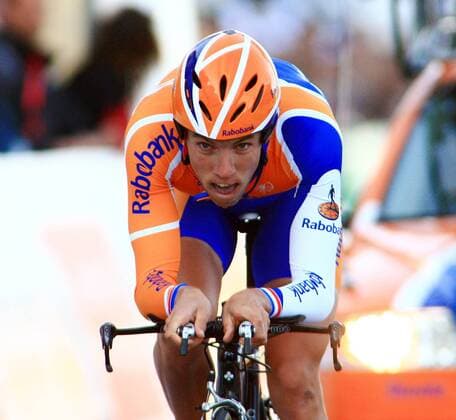 Thomas Dekker (Niederlande Rabobank) Radsport Herren Tour de Romandie 2008, Straßenradsport, Straße, Rad, Prolog, Zeitfahren, Einzelzeitfahren Einzelbild ProTour Genf Radsport Herren Tour de Romandie 2008, Straßenradsport, Straße, Rad, Prolog, Zeitfahren, Einzelzeitfahren Einzelbild ProTour Genf