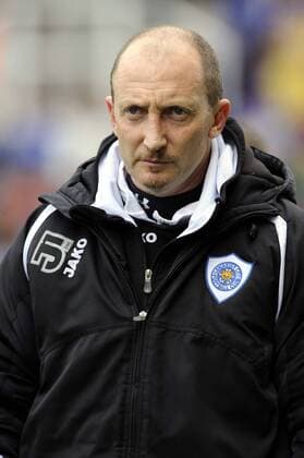 Trainer Ian Holloway (Leicester) - EDITORIAL USE ONLY. No use with unauthorised audio, video, data, fixture lists, club league logos or live services. Online in-match use limited to 120 images, no video emulation. No use in betting, games or single club league player publications. Fußball Herren Football League Championship 2007 2008, 2. Englische Liga, Leicester City Porträt Stoke on Trent Fußball Herren Football League Championship 2007 2008, 2. Englische Liga, Leicester City Porträt Stoke on Trent