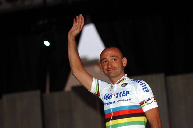 Paolo Bettini (Italien Quick Step Innergetic) - Radsport Herren Giro d Italia 2008, dItalia, Straßenradsport, Straße, Rad, Einzelbild Radsport Herren Giro d Italia 2008, dItalia, Straßenradsport, Straße, Rad, Einzelbild