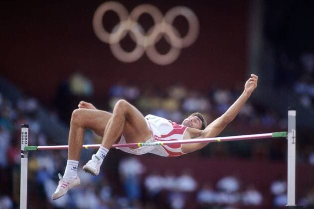 Thorsten Dauth (BR Deutschland) Leichtathletik OS Sommer Herren Olympische Spiele Seoul 1988, Sommerspiele, Einzelbild Seoul Leichtathletik OS Sommer Herren Olympische Spiele Seoul 1988, Sommerspiele, Einzelbild Seoul