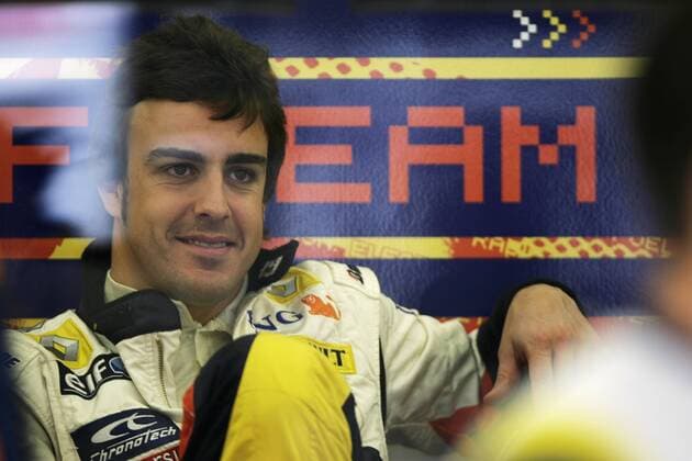 Fernando Alonso (Spanien Renault) - Motorsport Grand Prix Herren Großer Preis der Türkei 2008, Formel 1 Weltmeisterschaft, F1, F, GP, WM Einzelbild Istanbul Motorsport Grand Prix Herren Großer Preis der Türkei 2008, Formel 1 Weltmeisterschaft, F1, F, GP, WM Einzelbild Istanbul
